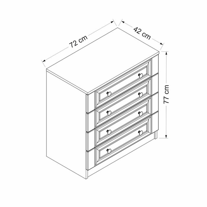 Hanah Home Cómoda Kale - 4927 Blanco